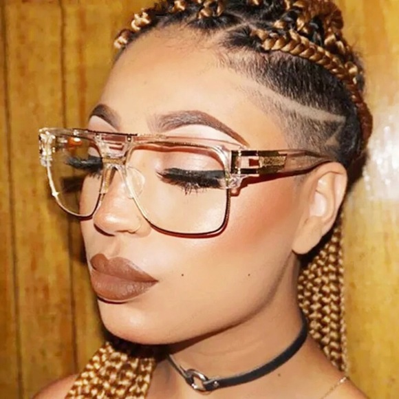 Lovergirl Accessories - 🆕Unisex Gold Frame Clear Sunglasses